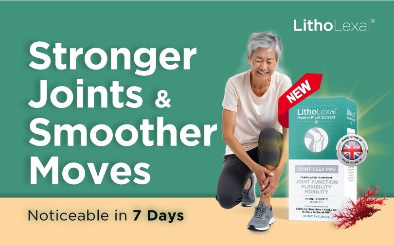Rebuild Your Joint Health Naturally with LithoLexal® Joint-Flex Pro